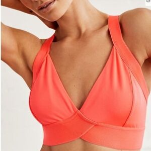 NWT Freepeople Women's Coral Sports Bra
